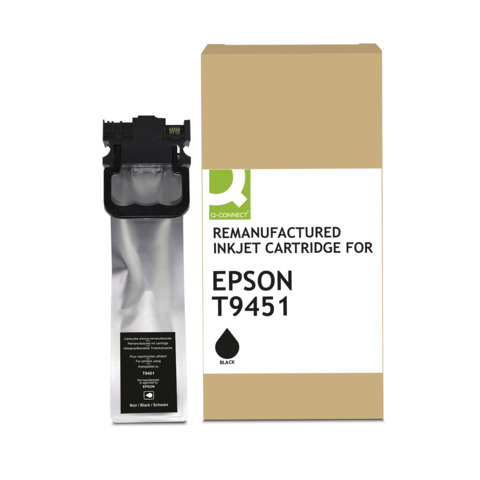 Cartuccia Q-Connect rigenerata Epson T9451 - C13T945140 nero - KF14245